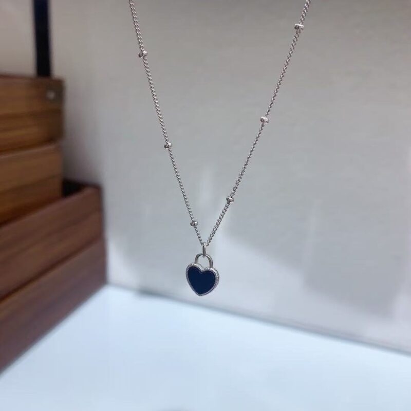 Sterling silver diamond 925 necklace - Image 5