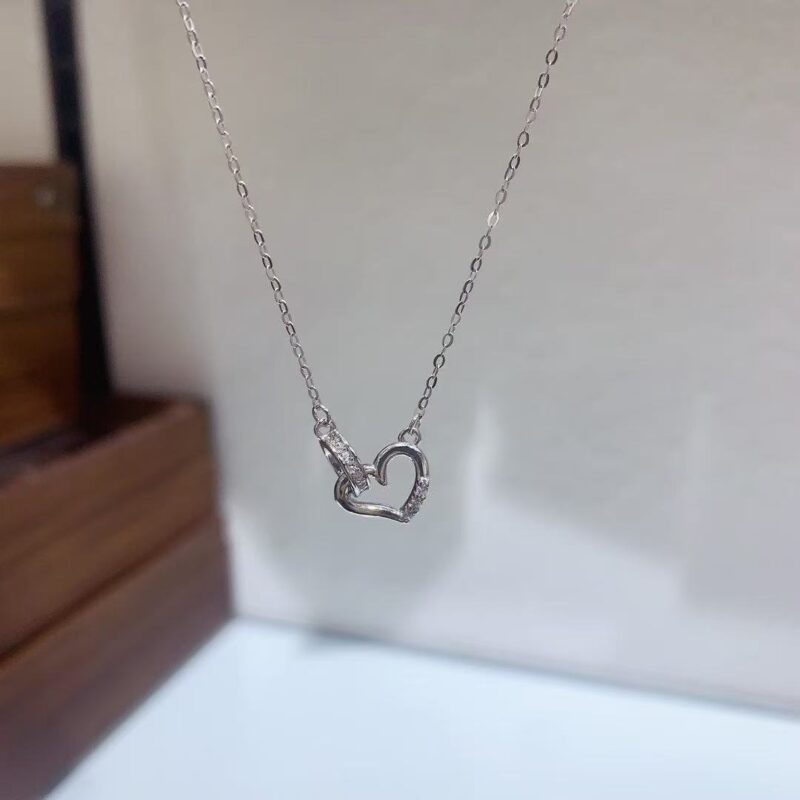 Sterling silver necklace fashion new style new sterling silver - Image 11