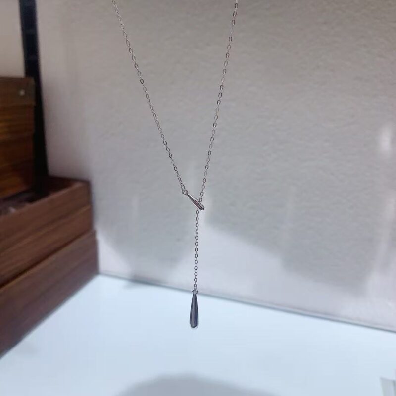 Sterling silver necklace fashion new style new sterling silver - Image 4