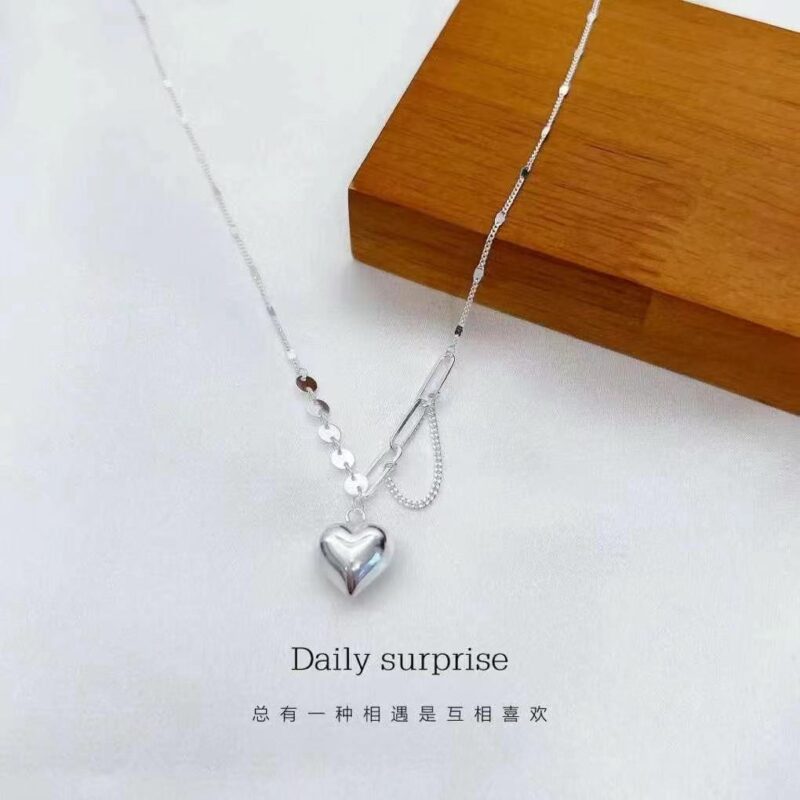 Love piece sterling silver chain 990Love piece sterling silver chain 990 - Image 6