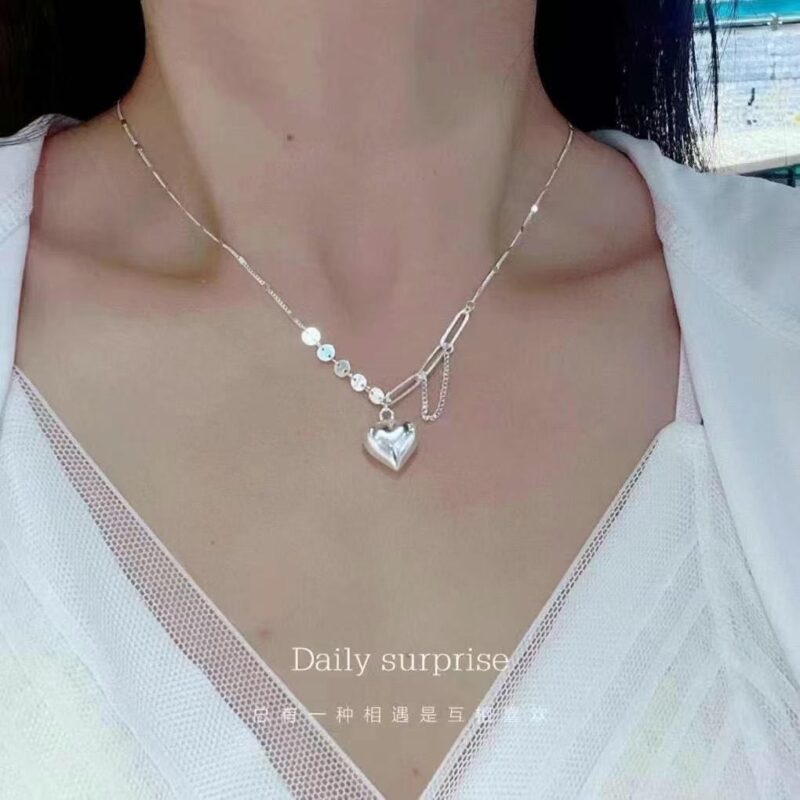 Love piece sterling silver chain 990Love piece sterling silver chain 990 - Image 4