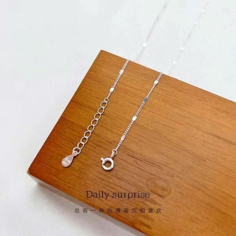 Love piece sterling silver chain 990Love piece sterling silver chain 990 - Image 2